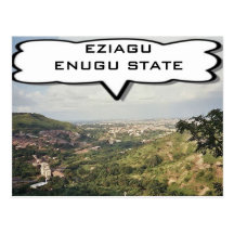 Enugu, Nigeria Customized Greeting Cards Post Card