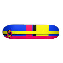 eNV 80's Plaid Skate Board
