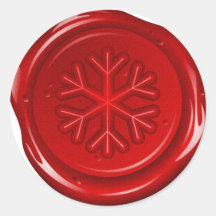 envelope christmas sealing wax round sticker