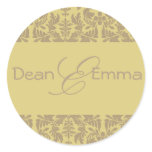 Envelope Sealers Gift with monogram stickers