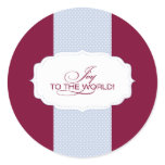 Envelope seals stickers