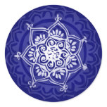 Envelope seals with Indian decoration Sticker
