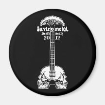 EnviroMetal Death Mosh Fridge Magnets