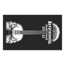 EnviroMetal Death Mosh Rectangle Stickers