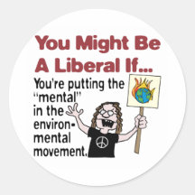 Environ-Mental Round Stickers