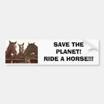 Environmental Alternative Bumper Sticker