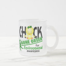 Environmental Chick Gone Green 2 Coffee Mugs