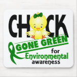 Environmental Chick Gone Green 2 Mouse Pads