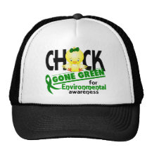 Environmental Chick Gone Green 2 Trucker Hat