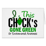 ENVIRONMENTAL Chick Gone Green Cards