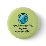Environmental Conservative Button