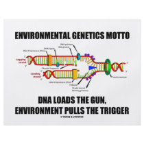 Environmental Genetics Motto DNA Loads Environment
