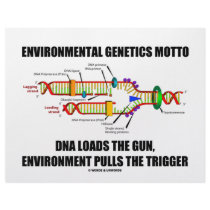 Environmental Genetics Motto DNA Loads Environment