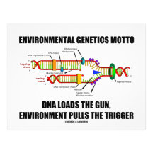 Environmental Genetics Motto DNA Loads Environment Letterhead