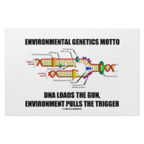Environmental Genetics Motto DNA Loads Environment