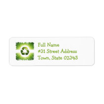Environmental Issues Return Address Label