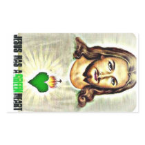 Environmental Jesus sticker