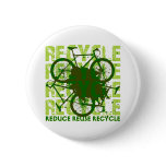 Environmental reCYCLE Pinback Button