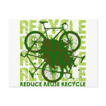 Environmental reCYCLE Postcards