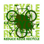 Environmental reCYCLE t-shirts