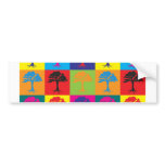 Environmental Science Pop Art bumper stickers