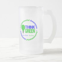 Environmental THINK GREEN Bulb Mug