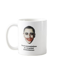 Environmentalism is recycled communism mugs