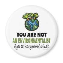Environmentalist = Vegan, Vegetarian