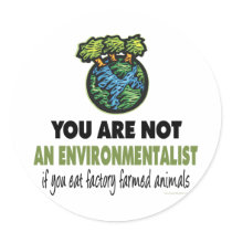 Environmentalist = Vegan, Vegetarian