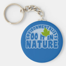Environmentalists key chain