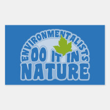 Environmentalists stickers