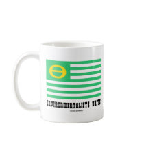 Environmentalists Unite! (Ecology Flag Theta) Coffee Mugs