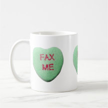 Envoyez-moi le coeur par fax mugs