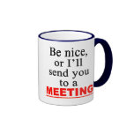 Envoyez-vous à un humour sarcastique de bureau de  tasse