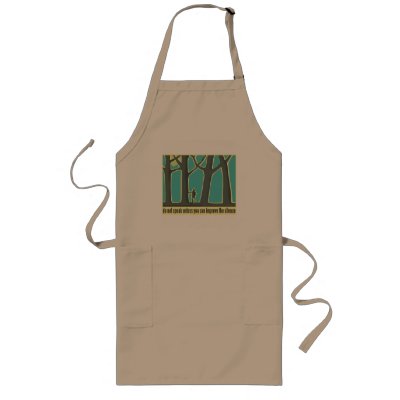 Envrionmental Quote Apron by GreenNeighbor