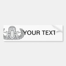 EOD badge Bumper Sticker