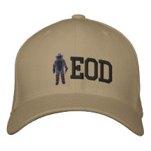 EOD Bomb Suit Embroidered Baseball Cap
