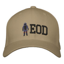 EOD Bomb Suit Embroidered Baseball Cap
