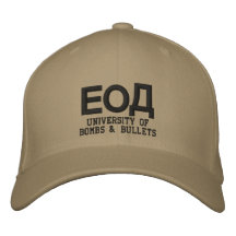 EOD Cyrillic Embroidered Hat