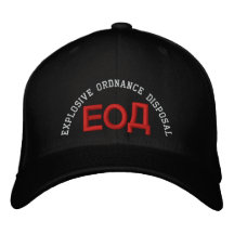 EOD Cyrillic Embroidered Hat