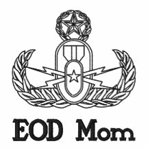EOD MOM EMBROIDERED HOODY