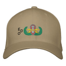 EOD Senior Embroidered Baseball Caps