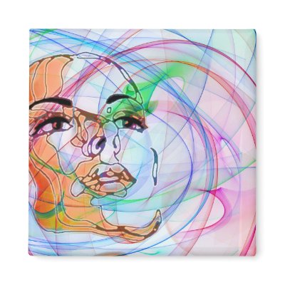 Eos Fridge Magnet by DigitalCreations