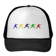 Epee Fencers Fencing Mens Athlete Womens Sports Hat