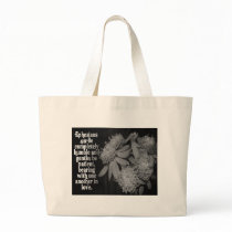EPESIANS 4:2 LOVE - FAVORITE SCRIPTURE CANVAS BAGS