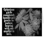 EPESIANS 4:2 LOVE - FAVORITE SCRIPTURE GREETING CARDS