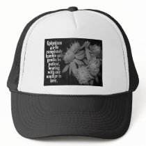 EPESIANS 4:2 LOVE - FAVORITE SCRIPTURE HATS