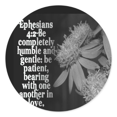 EPESIANS 4:2 LOVE - FAVORITE SCRIPTURE STICKERS by scriptures