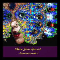 ÉPHÉMÈRE, boule de mascarade de Halloween, masque  invitations