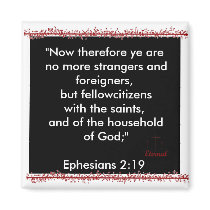 Ephesians 2:19 scripture magnet